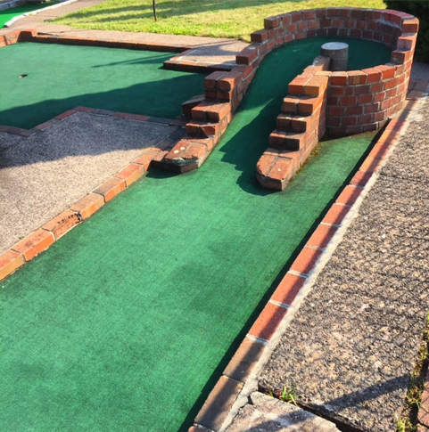 Hole #2 - Brick Bridge (Par 2)